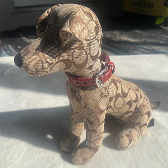 Coach Accessories - Rare Vintage Coach Signature Canvas Dog inStore prop from early 2000’s